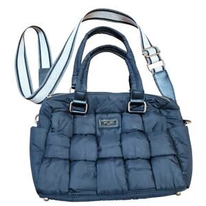 Saint And Sophia Black Woven Purse